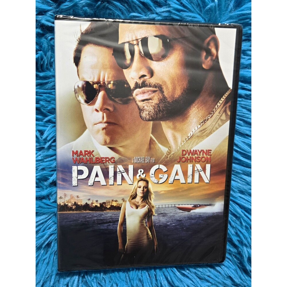 Paramount Pain & Gain (DVD) 2013 R Widescreen Subtitles Wahlberg Johnson